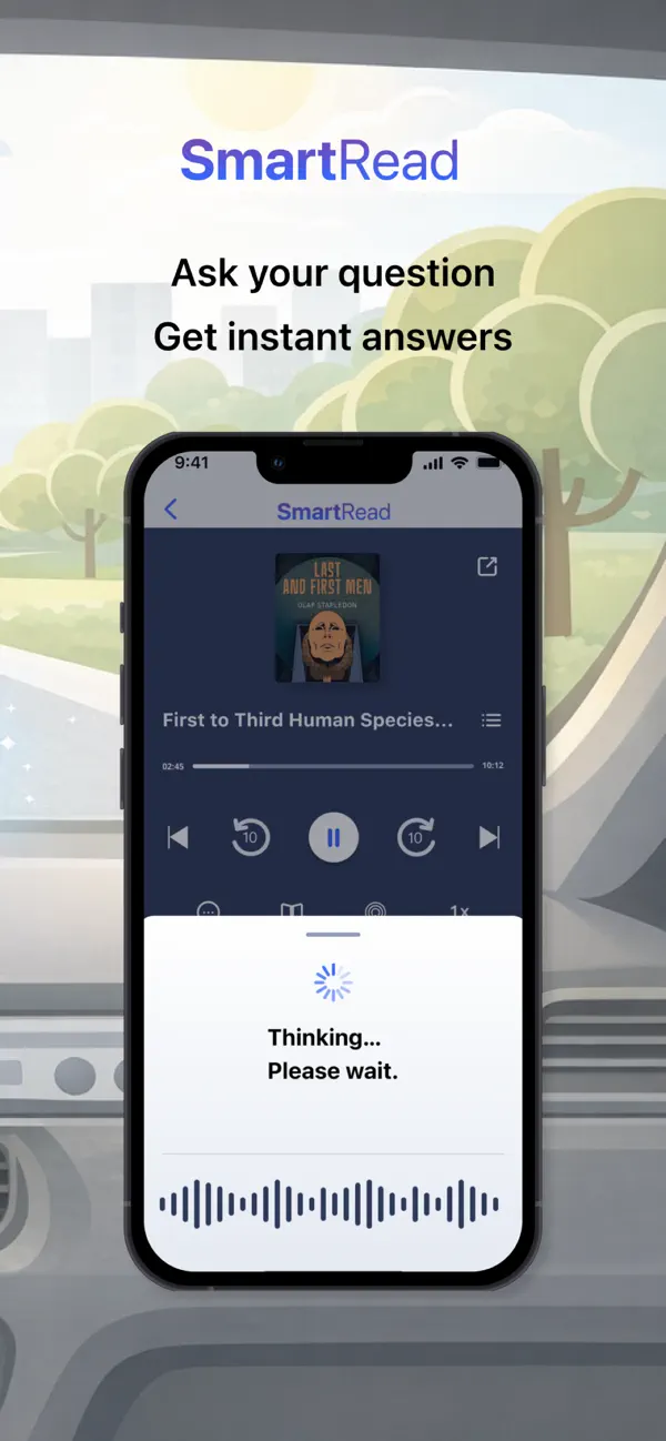 Ask while listening